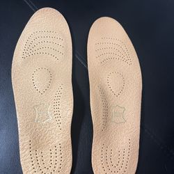 Real Leather Shoe Insoles/ Shoe Pads With Arch Support Size 8.5/9 (39/40 Eu) Germany 