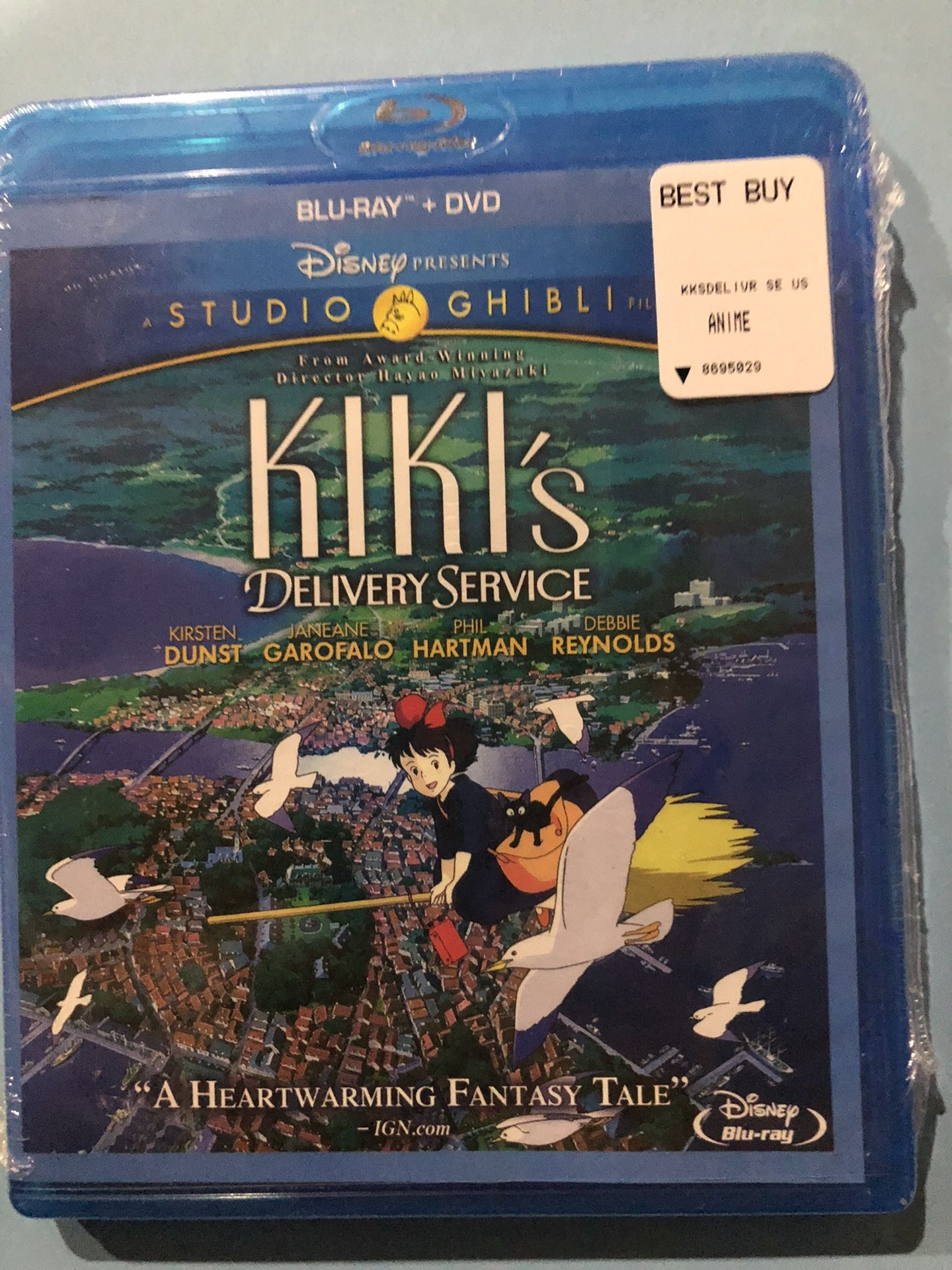 Brand new/sealed Kiki’s delivery service blu-Ray dvd combo released in 2014