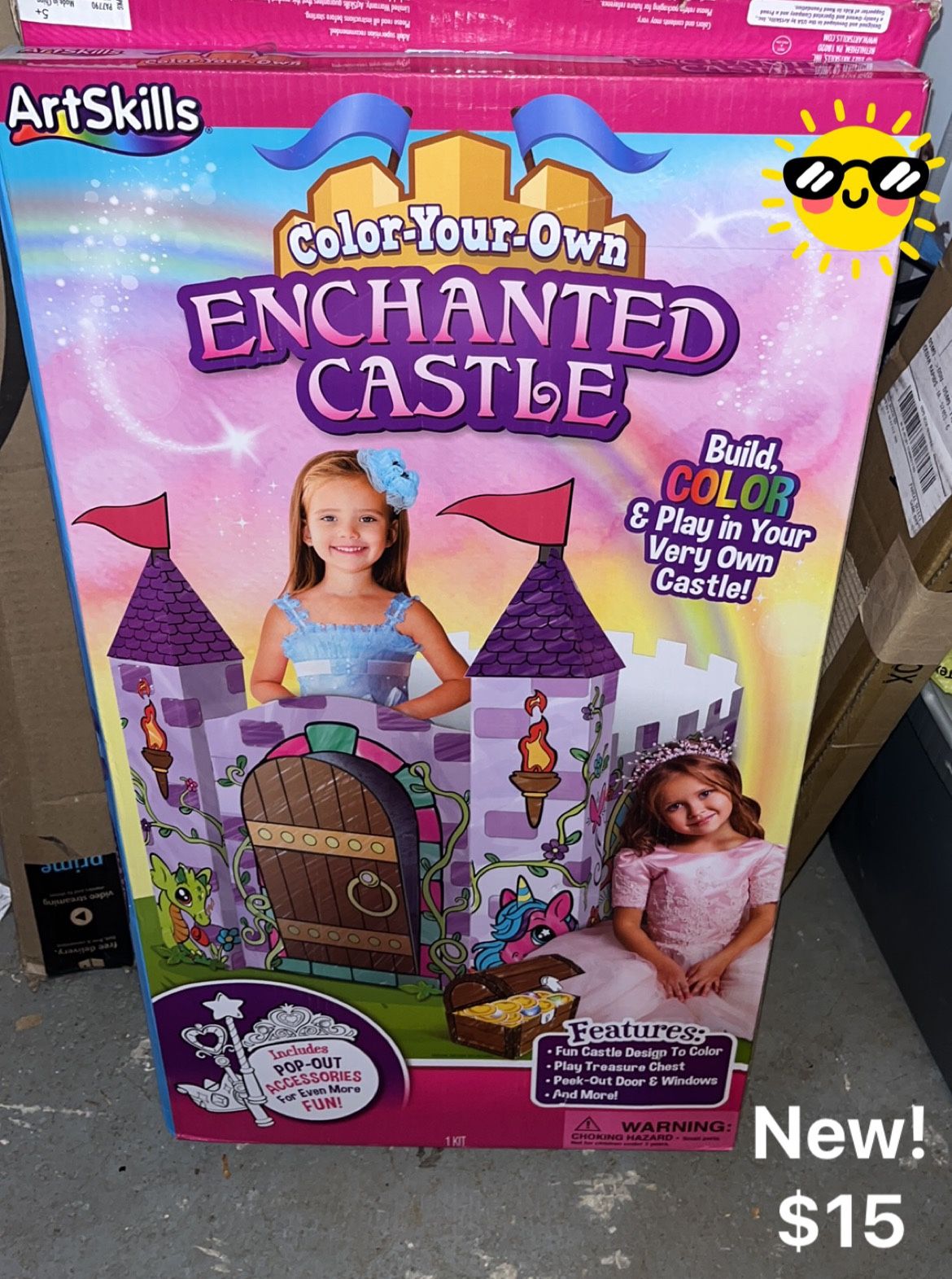 New! Coloring Castle