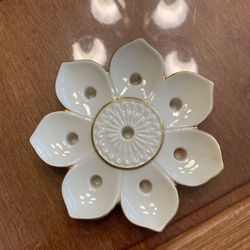 Lenox flower candle holder For 8 thin candles