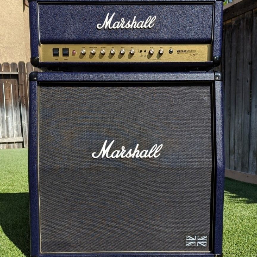 Marshall Vintage Modern Purple Half Stack 2466 100-Watt Guitar Amp