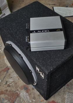 🔊 JL Audio sub and amp