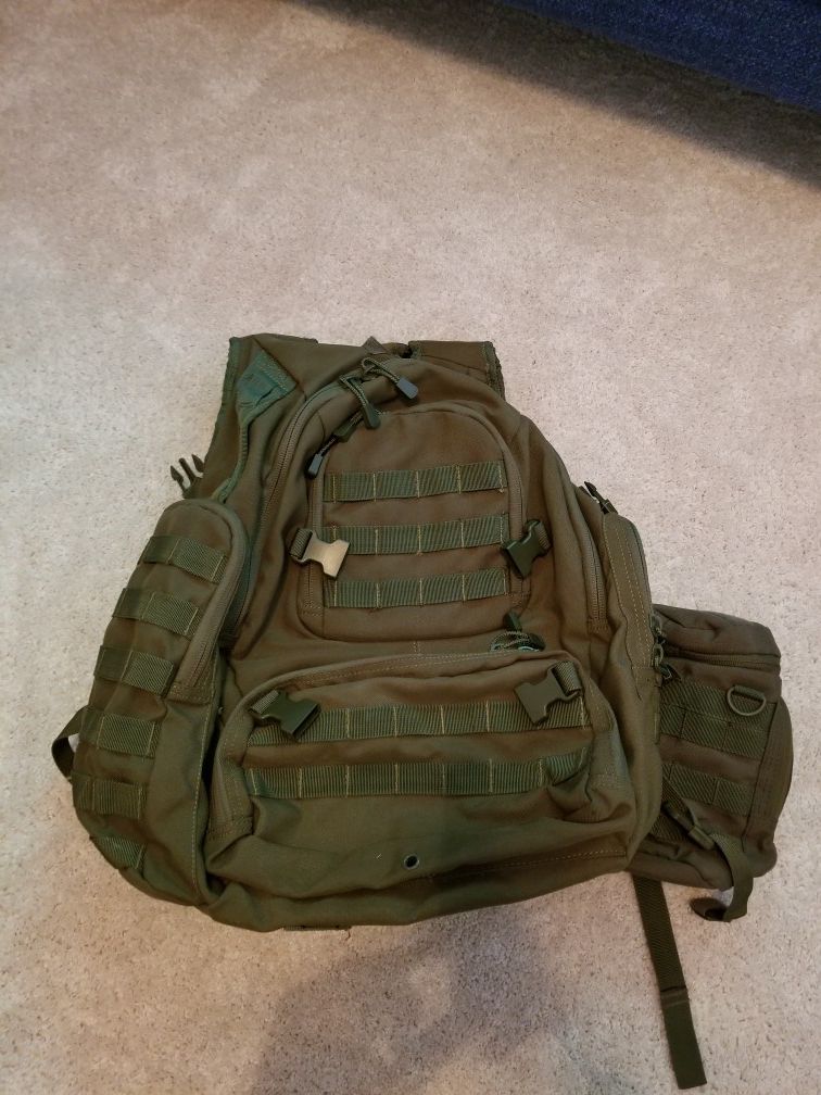 OD Green Tactical Military Backpack