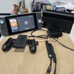 Nintendo Switch Game Console - Black (HAC-001(-01) w/ OEM Joycons