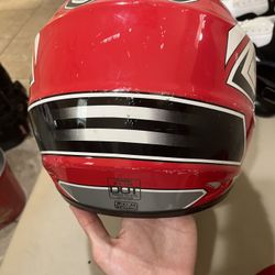 Medium kids off-road helmet