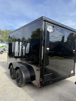 Trailer Enclosed 7 X 12 Polycore 0.80 It’s 2026. Titanium Cargo.