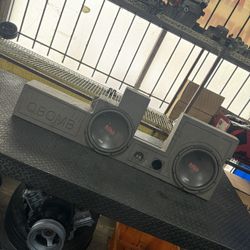 2 12s Subs Pro Box For 99-06 Silverado Or Sierra 