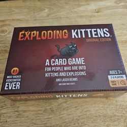 Exploding Kittens Board Game.  Still Sealed 