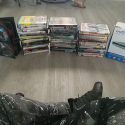 DVD Player With Remote And DVDs Take 30 For All