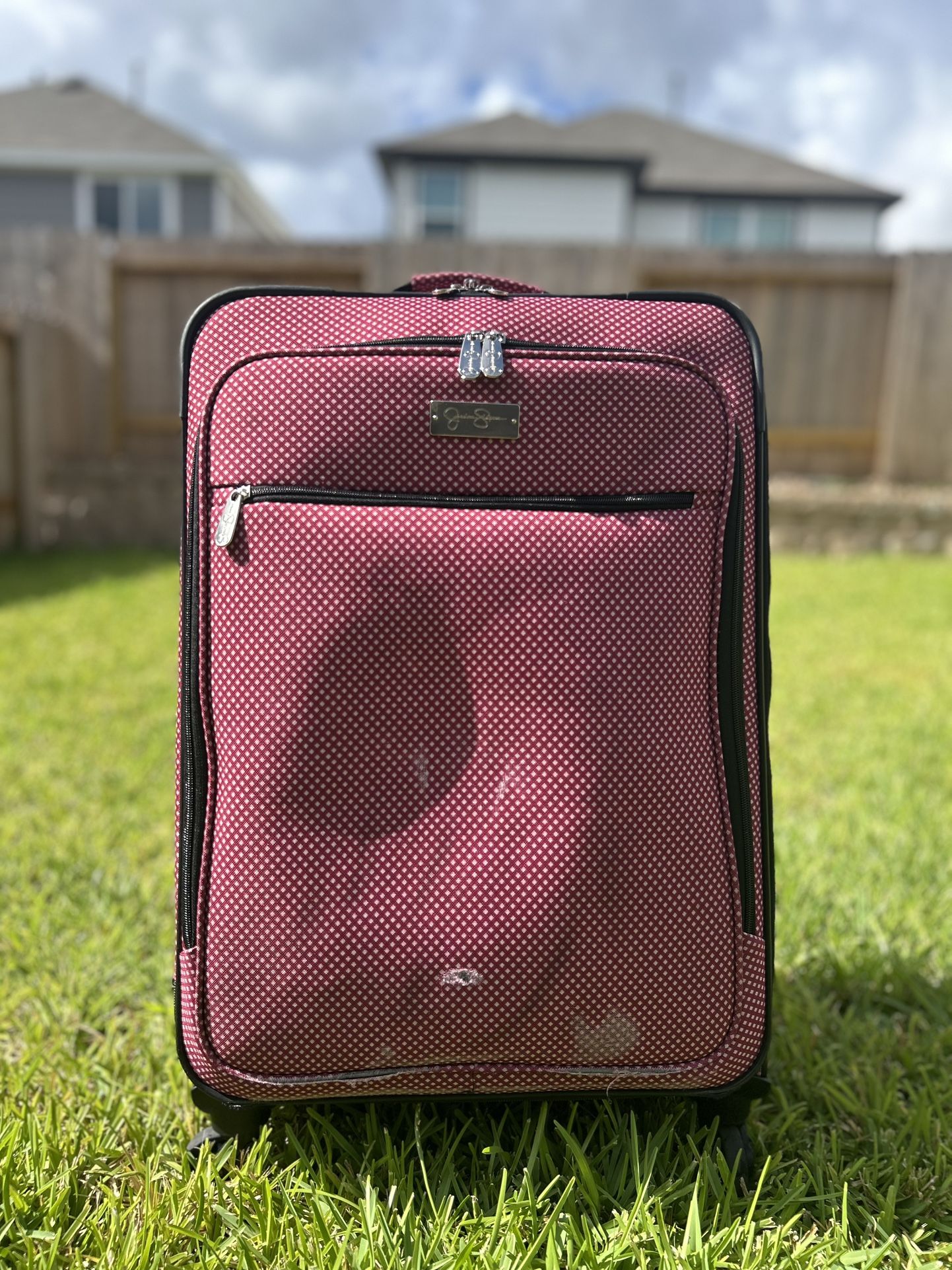 Jessica Simpson 24" Medium Luggage ANCHOR Travel Suitcase Wheeled