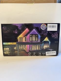 Outdoor Permanent Color Changing String Light 111ft