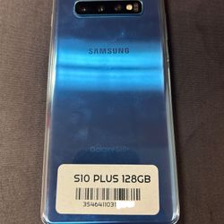 On S10 Plus 128GB Unlocked 