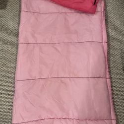 Reversible Pink Sleeping Bag