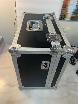 OSP Quality Cases ATA Aluminum Flight/Road Case – 15-Slot Microphone/Equipment Case