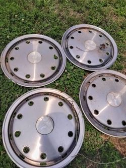 Chevy hubcaps