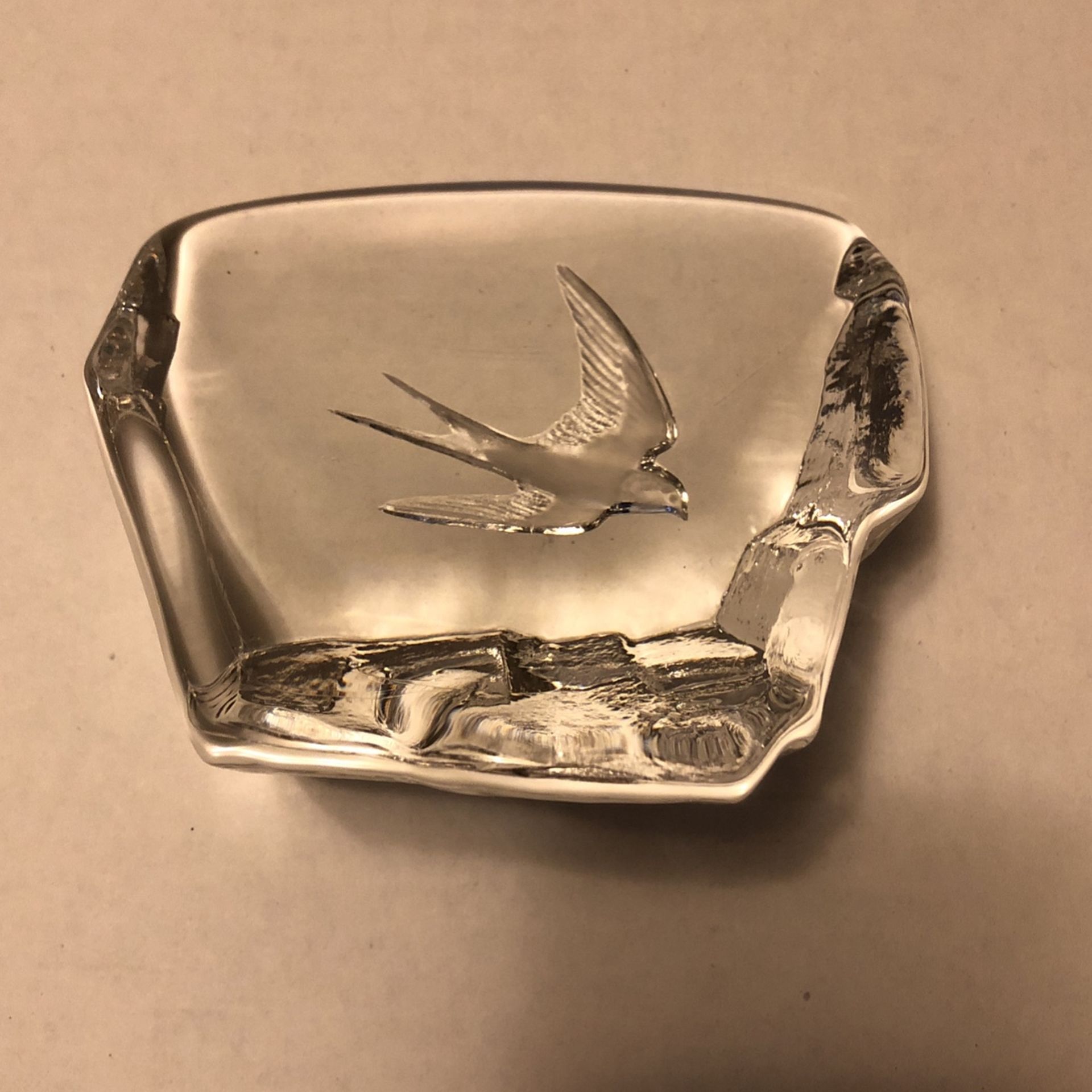Mats Jonasson Bird In Flight Paper Weight