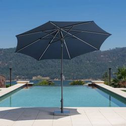 Sunvilla 10 FT Solar LED Patio Umbrella
