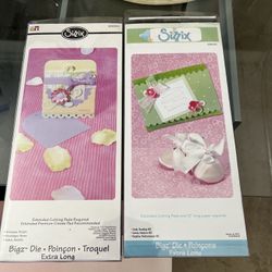 2 Sizzix Bigz Dies