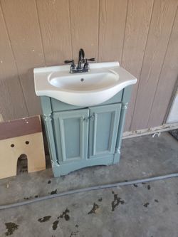 Vanity and sink
