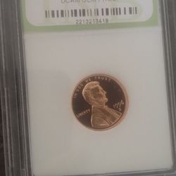 1996 S Lincoln Penny DCAM Gem Proof 