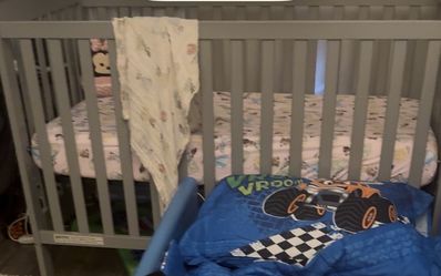 Baby Crib With Mattress