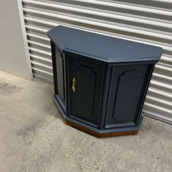 🚨Free Delivery nearby Jersey city Navy Blue Console Table