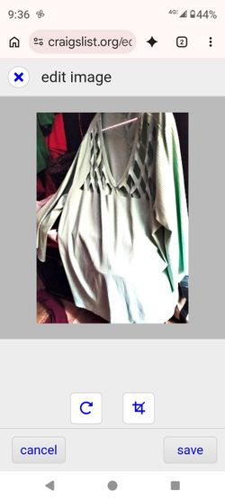 Rose gal offers a sage green, ribbed long-sleeve top