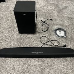 TCL 2.1ch Sounder And Subwoofer