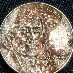 2021 D NICKEL" Error"