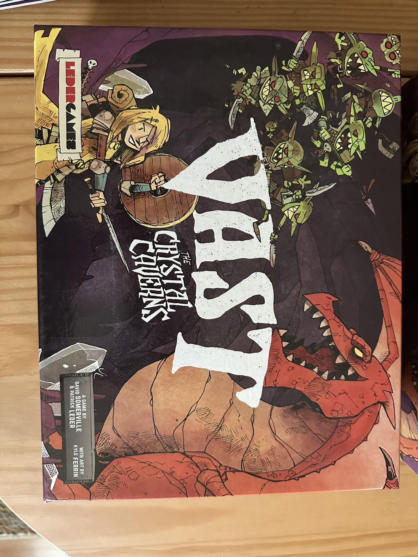 Vast The Crystal Caverns Board Game