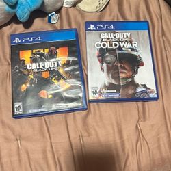 Call Of Duty 4 And Cold War PS4 Games 