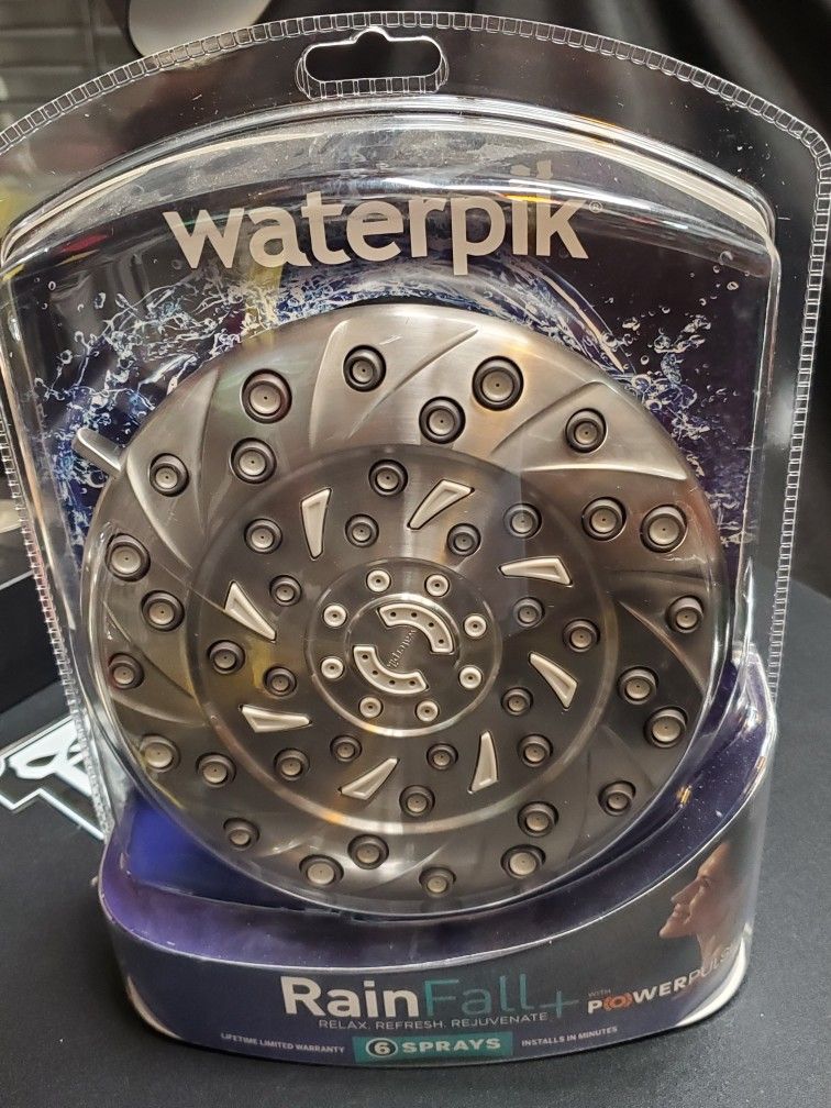Showe Head Waterpik RAINFALL +