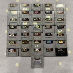 Super Nintendo SNES Games