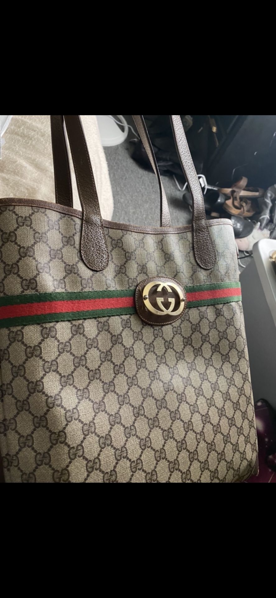 Authentic Gucci Bag With The Matching Wallet