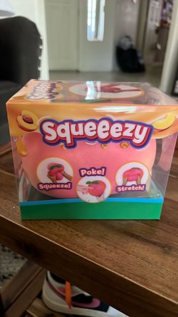Squeeeezy Peach Squishy Stress Toy