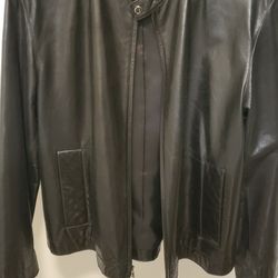 INC Men's Leather Jacket 