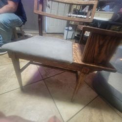 Vintage Telephone Gossip Chair