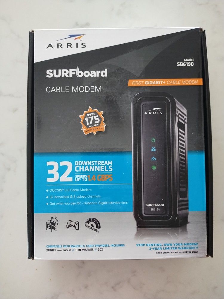 Arris Surfboard SB6190 Cable Modem