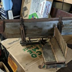 Antique GFH miter box saw