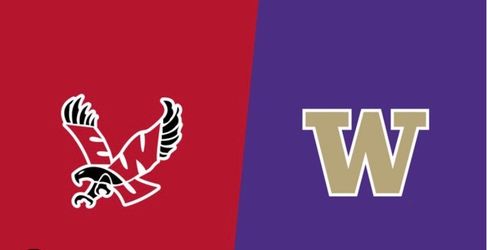 PARKING PASS LOT E-1A UW HUSKIES VS EASTERN EAGLES