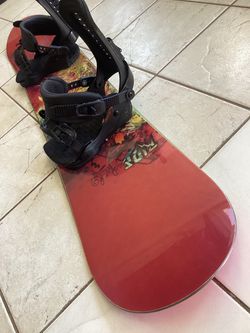 Size 144 Ride Snowboard with Med. Union Bindings