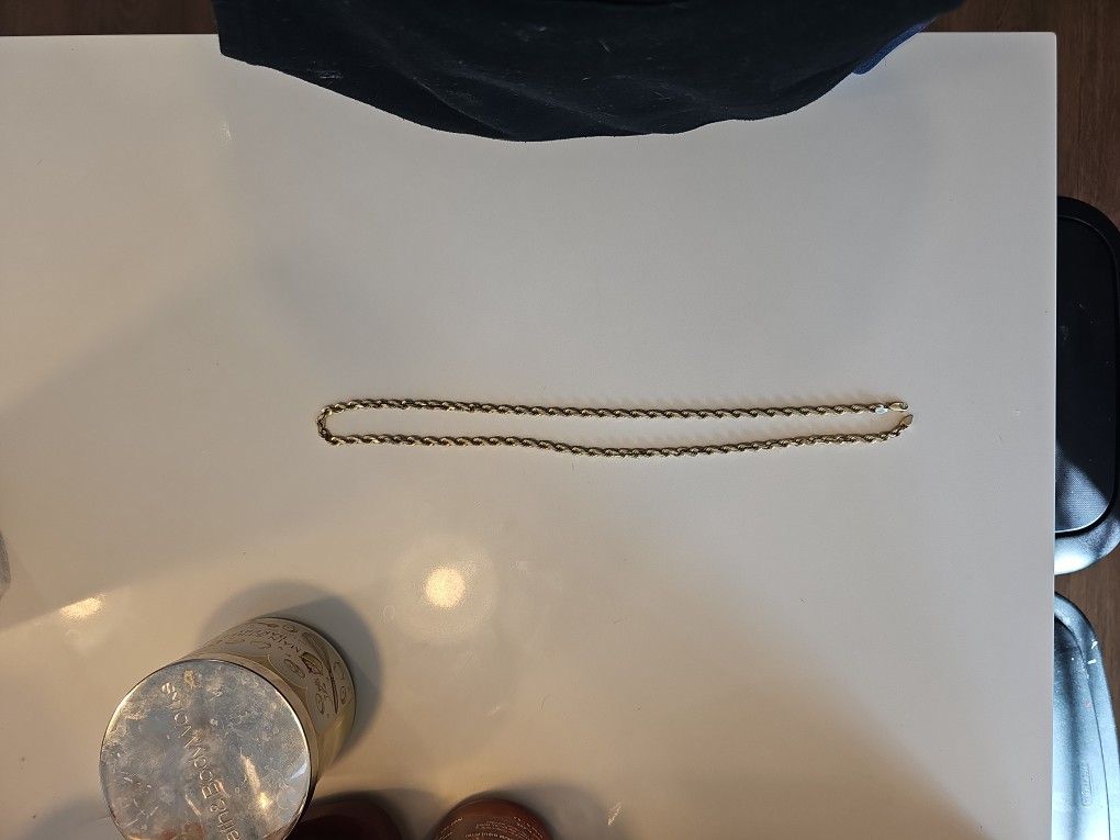 14k Gold Rope Chain