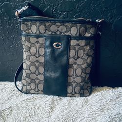 Coach cross body purse