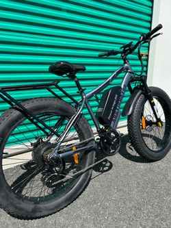 750/1000 Watt Electric Fat Tire MTB (26x4.0 Tires), 20ah battery, Twist throttle and Pedal Assist