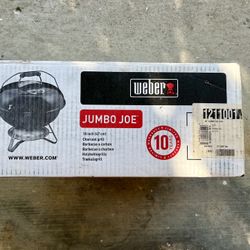 Weber 18 in. Jumbo Joe Charcoal Grill Black