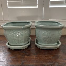 Celadon Pot / Planter
