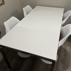 Dining Table With 4 Chairs