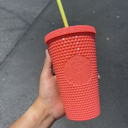 Starbucks Grande Dragon Fruit Studded Cup