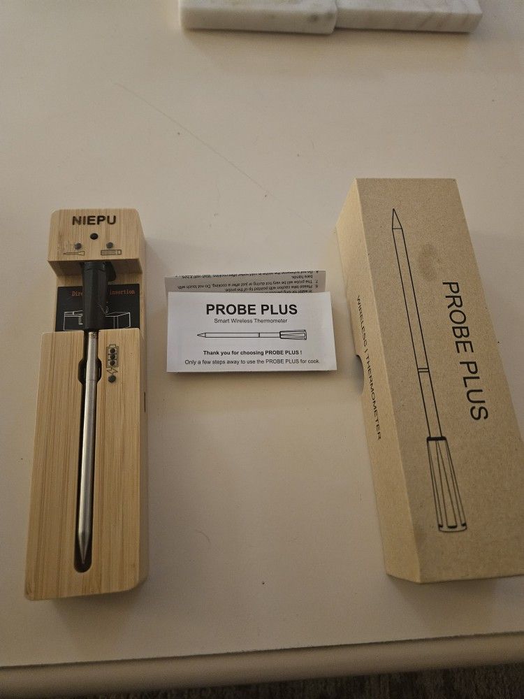 Wireless Meat Thermometer Pair - Probe Plus