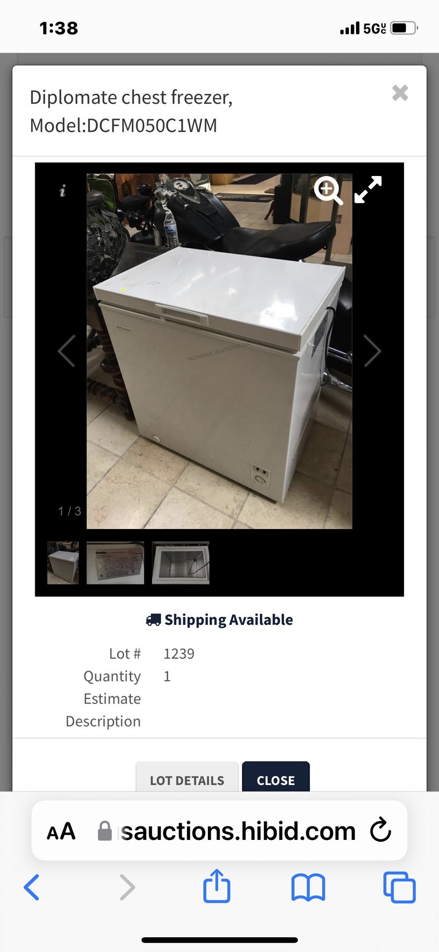 Deep Freezer
